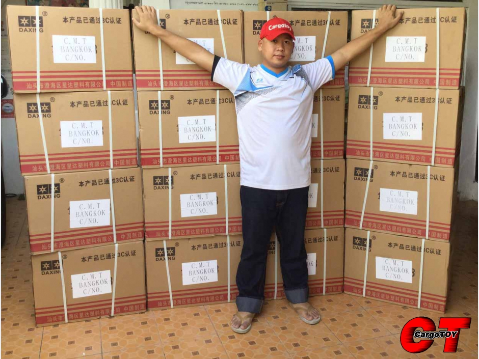 วันนี้ Cargotoy นำเข้าใหม่อีก 20 กล่องรางตีลังกา