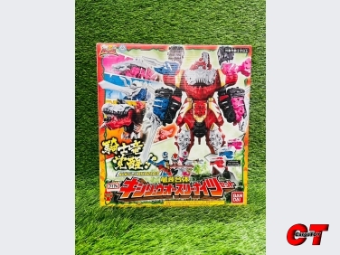 หุ่นริวโซลเจอร์ งานกล่องมือ 1 Ryusoulger DX Kishiryuo Three Knights Set ของครบ